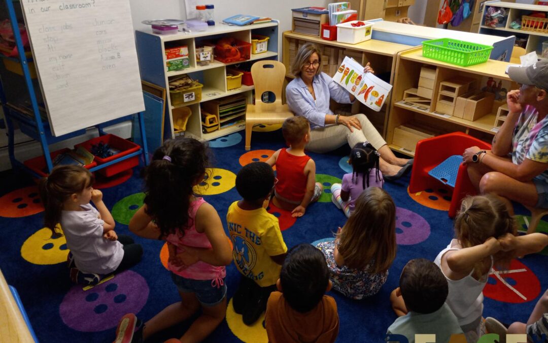 Carolyn Brown Shares Joy of Reading with Baldwinsville Head Start Children