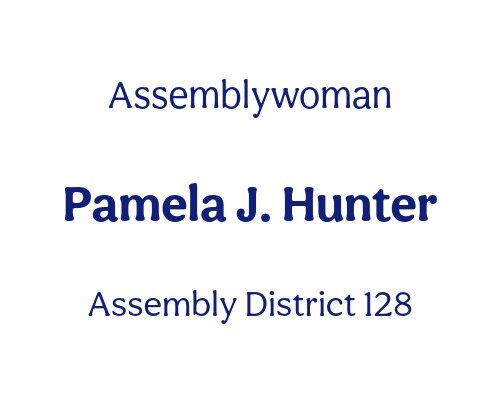 Assemblywoman<br />Pamela J. Hunter<br />Assembly District 128