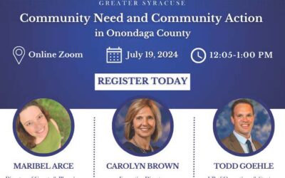 July FOCUS Forum: Community Need and Community Action in Onondaga County