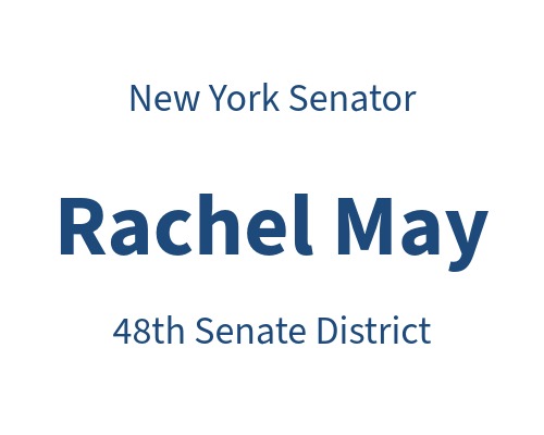 Senator Rachel May logo