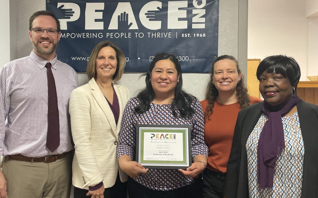 Congratulations to Eddy Luce, our Employee of the Month for April!