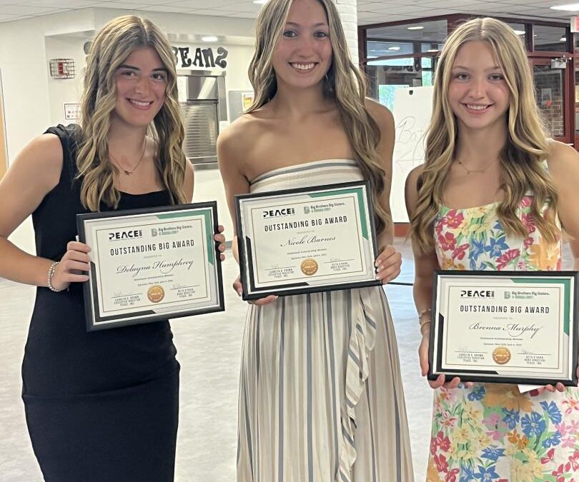 Paul V. Moore Seniors Honored for Outstanding Mentorship in BBBS