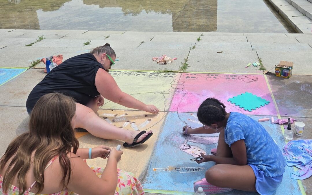 Bigs and Littles Get Creative at the Everson