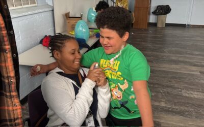 Egg-citment at the Viola G. Chisholm Eastside Family Resource Center