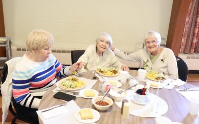 Seniors Gather for Festive Lunch in Skaneateles