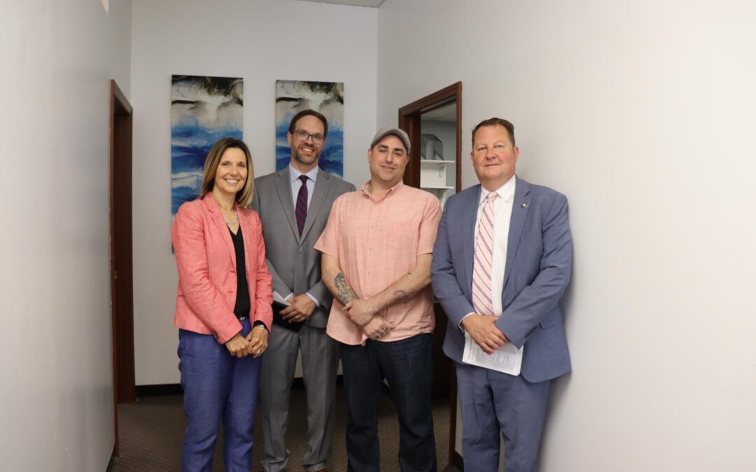 State Senator Chris Ryan Visits PEACE, Inc. Kitchen