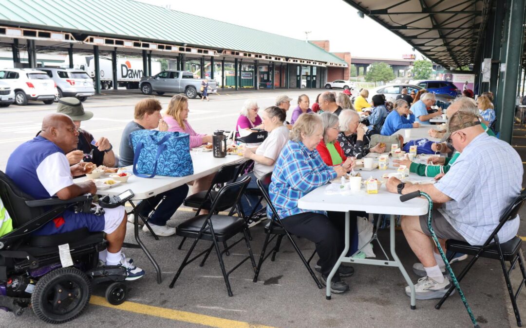Senior Nutrition Lunch at the Market Returns for the Summer