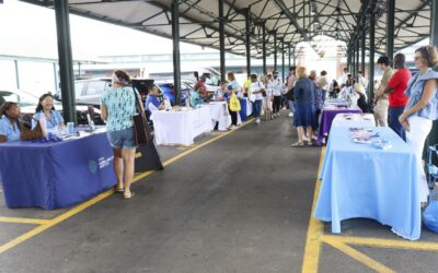 Community Partners Connect with Seniors at the Market